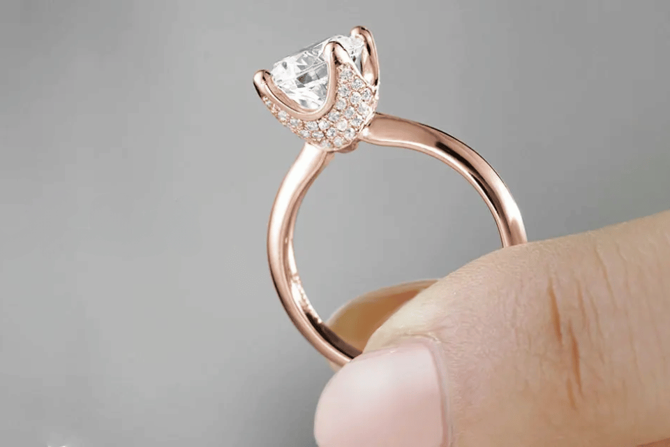 Noam Carver engagement rings in Dayton, OH, at Elizabeth Diamond Company